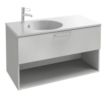 Тумба белый матовый 100 см Jacob Delafon Odeon Rive Gauche EB2554-R5-M49