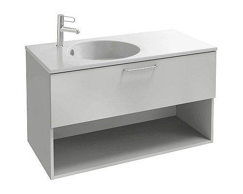 Santeh-Crystal.ru: Тумба белый матовый 100 см Jacob Delafon Odeon Rive Gauche EB2554-R5-M49 Заказать Тумба белый матовый 100 см Jacob Delafon Odeon Rive Gauche EB2554-R5-M49 в магазине сантехники Santeh-Crystal.ru