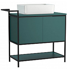 Тумба зеленый/черный 100 см Cersanit Botanique A63015