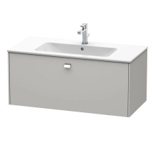 Тумба бетонно-серый матовый 102 см Duravit Brioso BR400301007