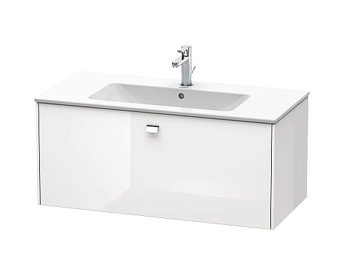 Купить Тумба белый глянец 102 см Duravit Brioso BR400301022 в магазине сантехники Santeh-Crystal.ru