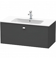 Тумба графит матовый 102 см Duravit Brioso BR400301049