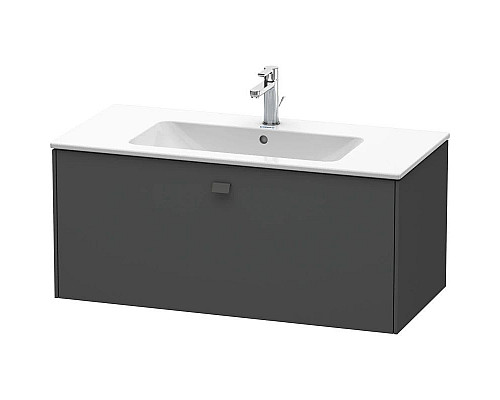 Заказать Тумба графит матовый 102 см Duravit Brioso BR400304949 в магазине сантехники Santeh-Crystal.ru