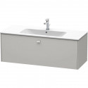 Тумба бетонно-серый матовый 122 см Duravit Brioso BR400400707