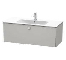 Тумба бетонно-серый матовый 122 см Duravit Brioso BR400400707