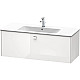 Заказать Тумба белый глянец 122 см Duravit Brioso BR400401022 в магазине сантехники Santeh-Crystal.ru