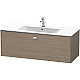 Купить Тумба серый дуб 122 см Duravit Brioso BR400401035 в магазине сантехники Santeh-Crystal.ru