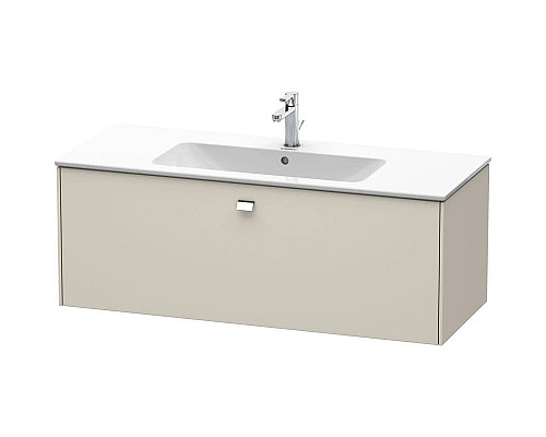 Приобрести Тумба тауп матовый 122 см Duravit Brioso BR400401091 в магазине сантехники Santeh-Crystal.ru