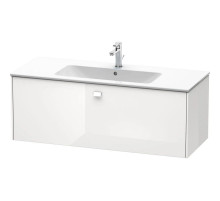 Тумба белый глянец 122 см Duravit Brioso BR400402222