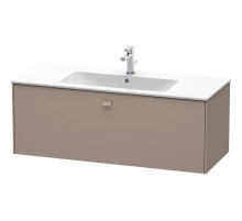 Тумба базальт матовый 122 см Duravit Brioso BR400404343