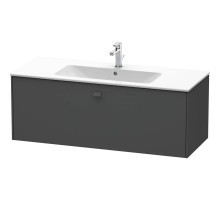 Тумба графит матовый 122 см Duravit Brioso BR400404949