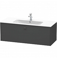 Тумба графит матовый 122 см Duravit Brioso BR400404949