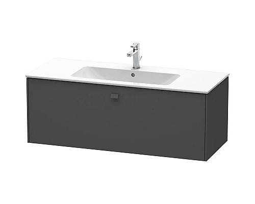 Купить Тумба графит матовый 122 см Duravit Brioso BR400404949 в магазине сантехники Santeh-Crystal.ru