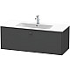 Купить Тумба графит матовый 122 см Duravit Brioso BR400404949 в магазине сантехники Santeh-Crystal.ru