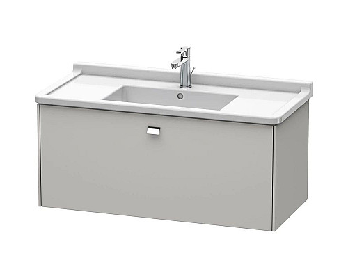 Заказать Тумба бетонно-серый матовый 102 см Duravit Brioso BR404301007 в магазине сантехники Santeh-Crystal.ru