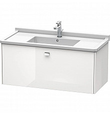 Тумба белый глянец 102 см Duravit Brioso BR404301022