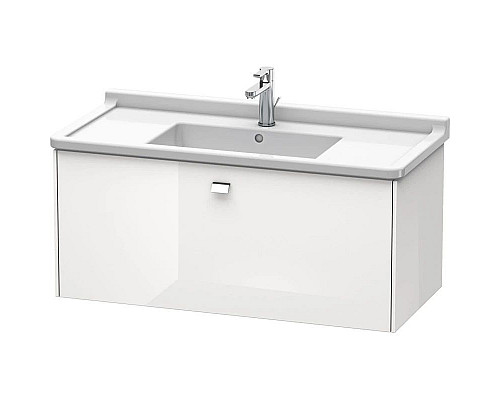 Заказать Тумба белый глянец 102 см Duravit Brioso BR404301022 в магазине сантехники Santeh-Crystal.ru