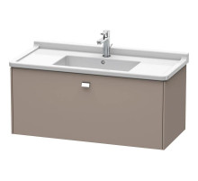 Тумба базальт матовый 102 см Duravit Brioso BR404301043