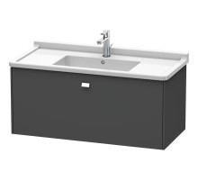 Тумба графит матовый 102 см Duravit Brioso BR404301049
