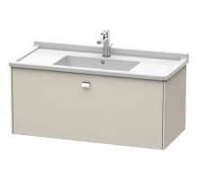 Тумба тауп матовый 102 см Duravit Brioso BR404301091