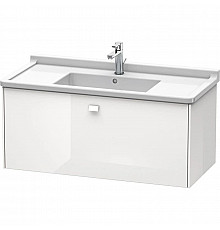 Тумба белый глянец 102 см Duravit Brioso BR404302222