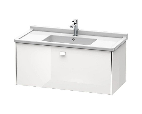 Заказать Тумба белый глянец 102 см Duravit Brioso BR404302222 в магазине сантехники Santeh-Crystal.ru