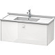 Заказать Тумба белый глянец 102 см Duravit Brioso BR404302222 в магазине сантехники Santeh-Crystal.ru