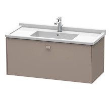 Тумба базальт матовый 102 см Duravit Brioso BR404304343