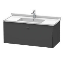 Тумба графит матовый 102 см Duravit Brioso BR404304949