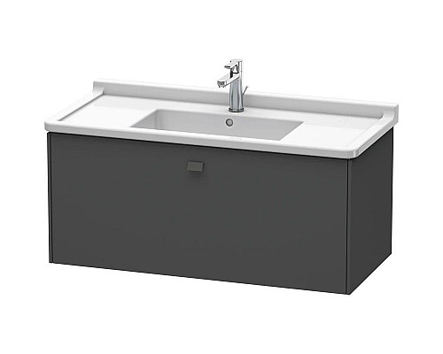 Купить Тумба графит матовый 102 см Duravit Brioso BR404304949 в магазине сантехники Santeh-Crystal.ru