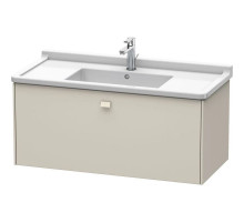 Тумба тауп матовый 102 см Duravit Brioso BR404309191