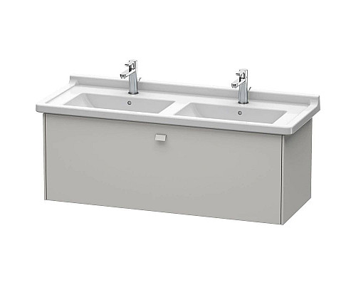 Купить Тумба бетонно-серый матовый 122 см Duravit Brioso BR404400707 в магазине сантехники Santeh-Crystal.ru