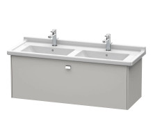 Тумба бетонно-серый матовый 122 см Duravit Brioso BR404401007