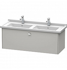 Тумба бетонно-серый матовый 122 см Duravit Brioso BR404401007