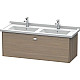 Купить Тумба серый дуб 122 см Duravit Brioso BR404401035 в магазине сантехники Santeh-Crystal.ru