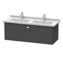 Тумба графит матовый 122 см Duravit Brioso BR404401049