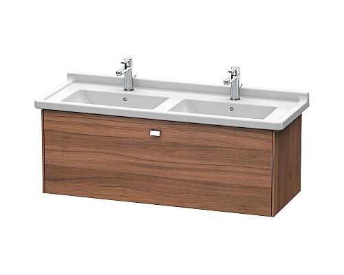 Приобрести Тумба орех 122 см Duravit Brioso BR404401079 в магазине сантехники Santeh-Crystal.ru