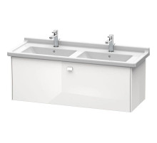 Тумба белый глянец 122 см Duravit Brioso BR404402222