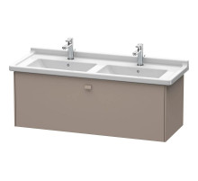 Тумба базальт матовый 122 см Duravit Brioso BR404404343