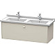 Заказать Тумба тауп матовый 122 см Duravit Brioso BR404409191 в магазине сантехники Santeh-Crystal.ru