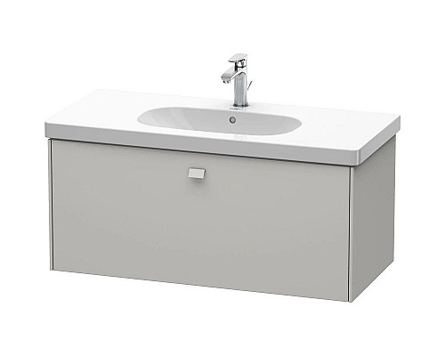 Купить Тумба бетонно-серый матовый 102 см Duravit Brioso BR404700707 в магазине сантехники Santeh-Crystal.ru