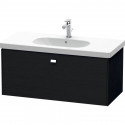 Тумба черный дуб 102 см Duravit Brioso BR404701016