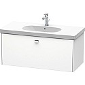 Тумба белый матовый 102 см Duravit Brioso BR404701018