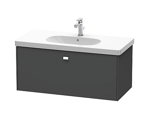 Купить Тумба графит матовый 102 см Duravit Brioso BR404701049 в магазине сантехники Santeh-Crystal.ru