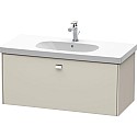 Тумба тауп матовый 102 см Duravit Brioso BR404701091