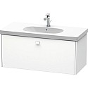 Тумба белый матовый 102 см Duravit Brioso BR404701818