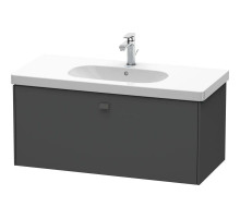 Тумба графит матовый 102 см Duravit Brioso BR404704949