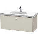 Тумба тауп матовый 102 см Duravit Brioso BR404709191