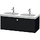 Купить Тумба черный дуб 117 см Duravit Brioso BR404801016 в магазине сантехники Santeh-Crystal.ru