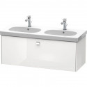 Тумба белый глянец 117 см Duravit Brioso BR404801022